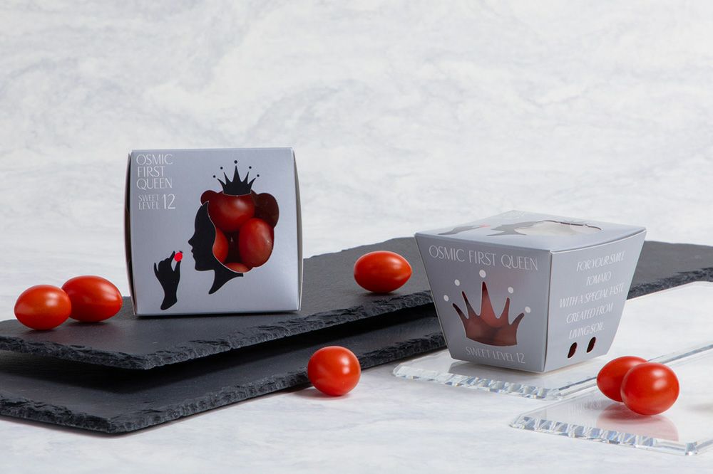 オスミックファースト OSMIC FIRST オスミックトマト フルーツミニトマト QUEEN 2箱セット 糖度12 ギフト