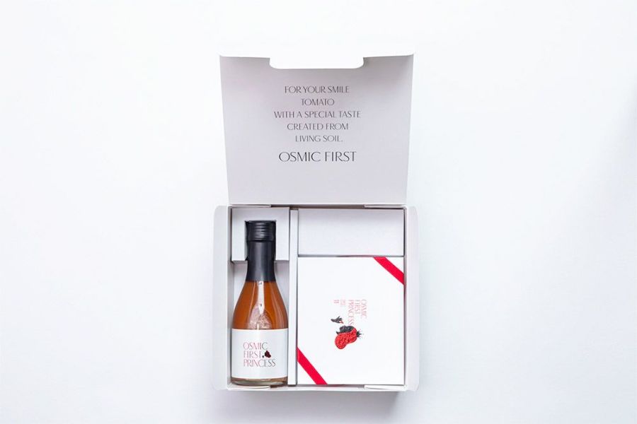 オスミックファースト OSMIC FIRST オスミックトマト 中元 ギフト フルーツミニトマト（化粧箱）&ジュース PRINCESSセット