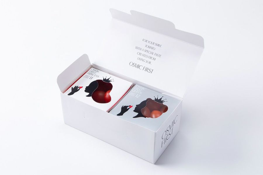 オスミックファースト OSMIC FIRST オスミックトマト 高糖度ミニトマト 糖度12 糖度11 フルーツミニトマト 食べ比べ2箱セット（QUEEN・PRINCESS）